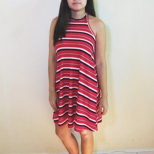 Mossimo Red, White, & Blue Striped Dress